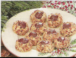 Chocolate Pecan Thumbprints